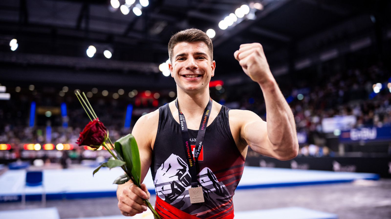 Luca Murabito holt in Stuttgart Silber