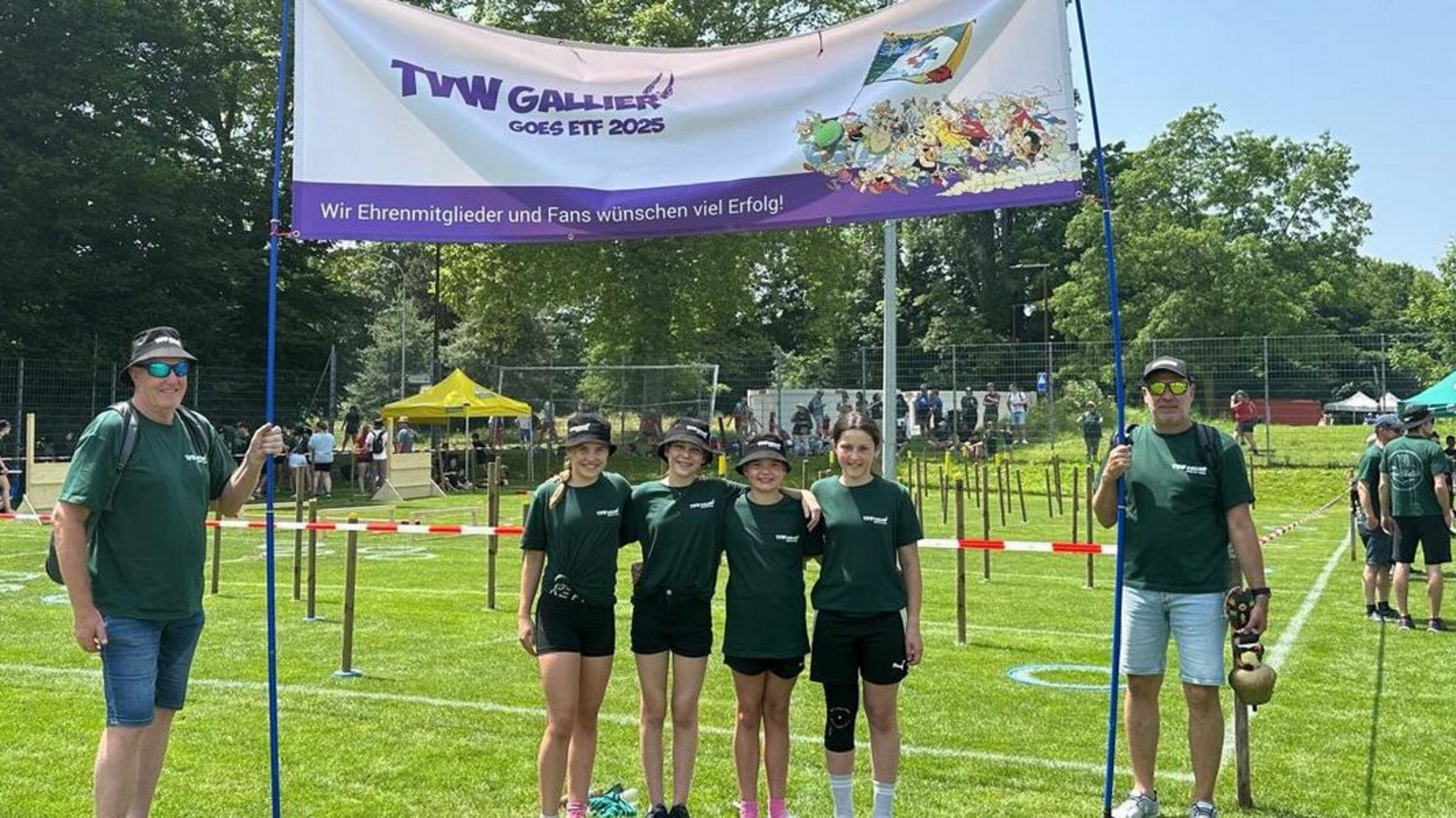 Eine eingeschweisste Truppe – die TVW-Gallier