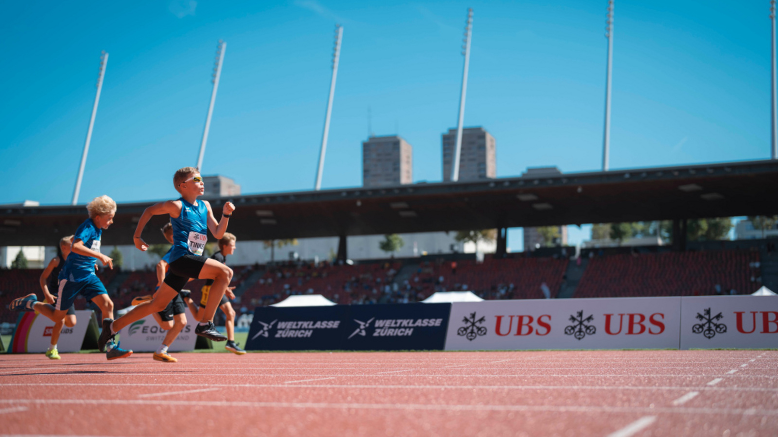 Finale suisse UBS Kids Cup au stade Letzigrund