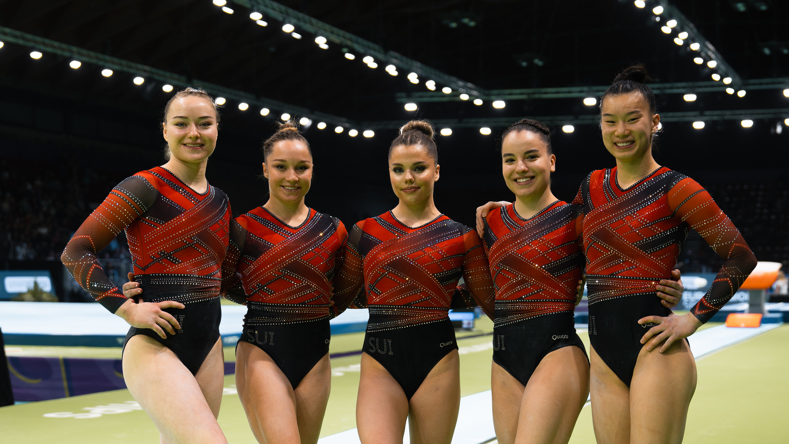 Schweizer Kunstturnerinnen auf dem 14. Platz