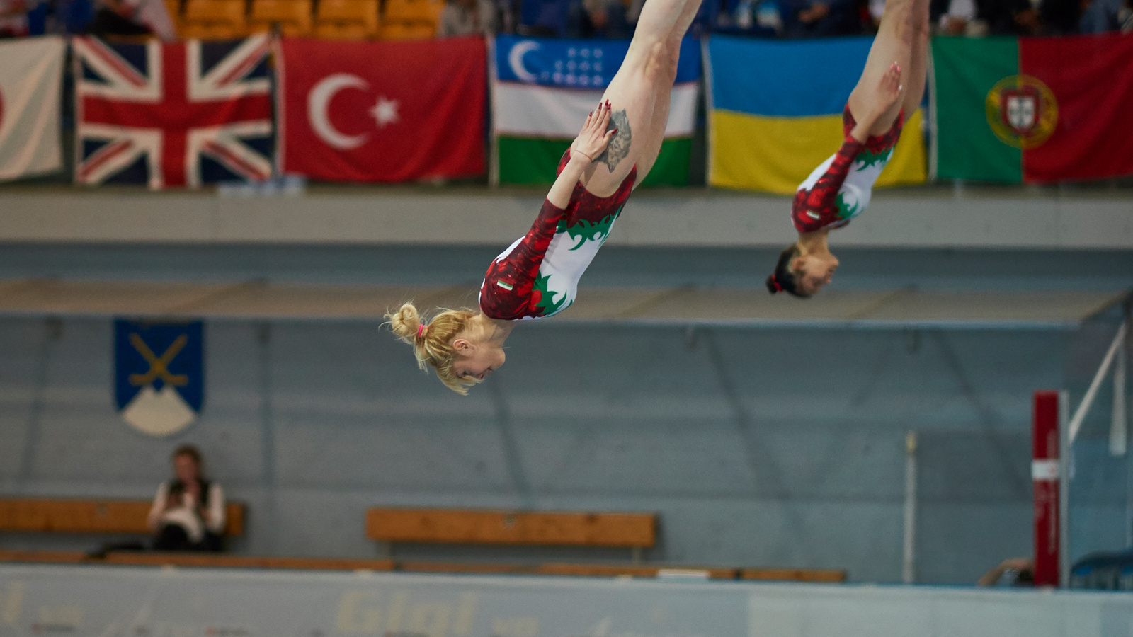 Internationale Trampolin-Elite zu Gast in Arosa