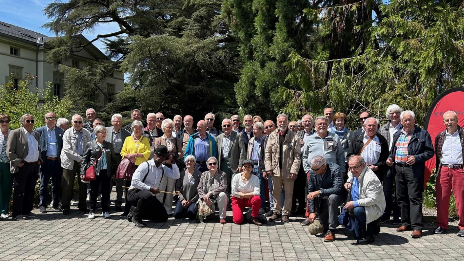 STV-Ehrengarde in Vevey zu Gast