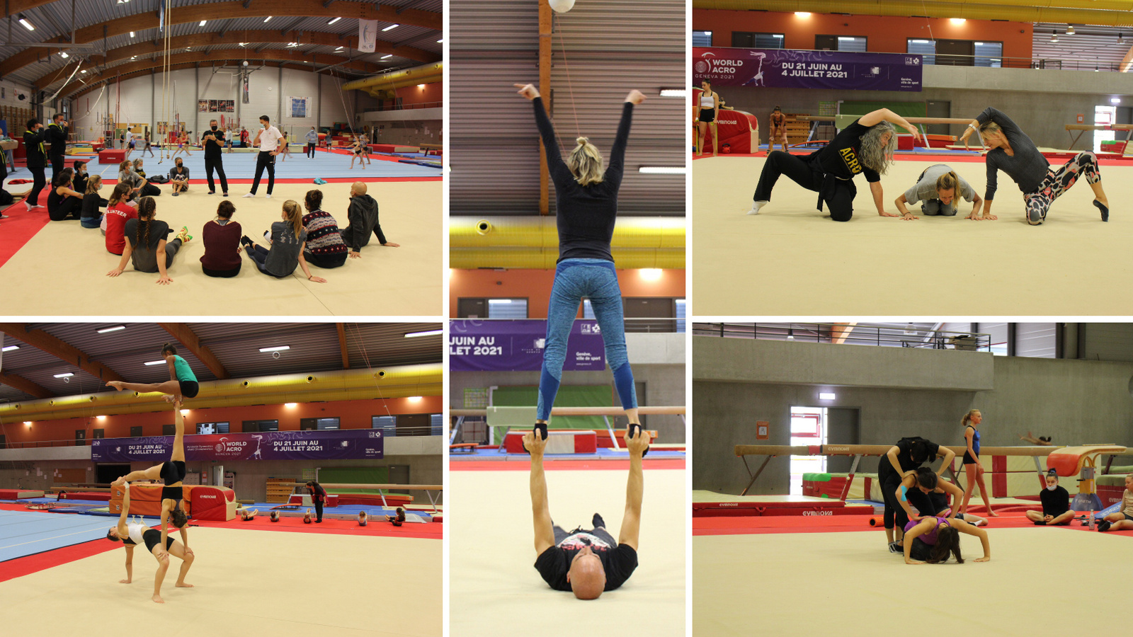 Se former à la gymnastique acrobatique à Genève