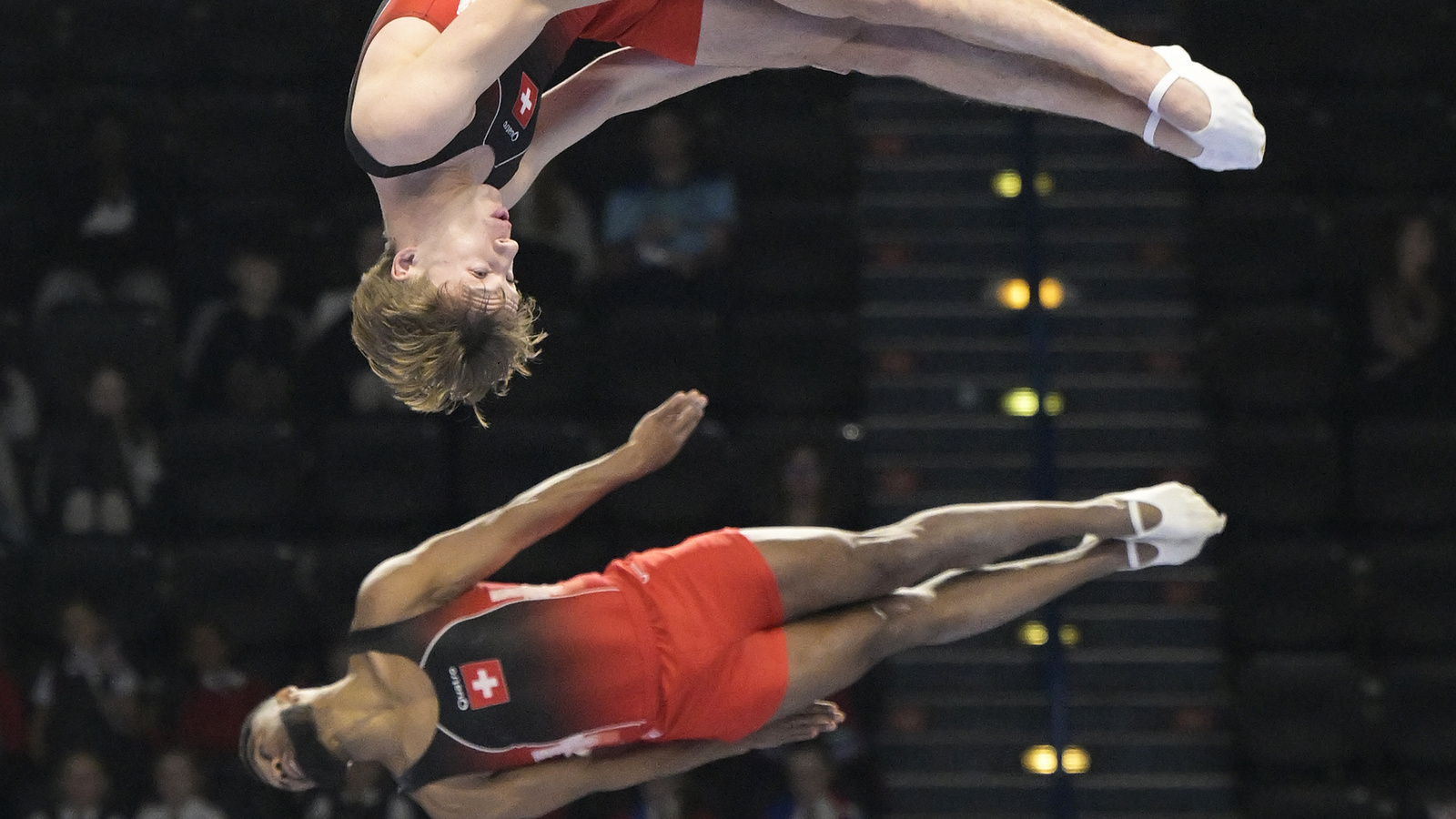 Progin/Alves turnen an der WM im Synchron auf Rang 21