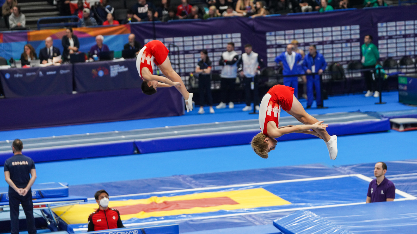 Argent en synchrone dans la catégorie des 11-12 ans