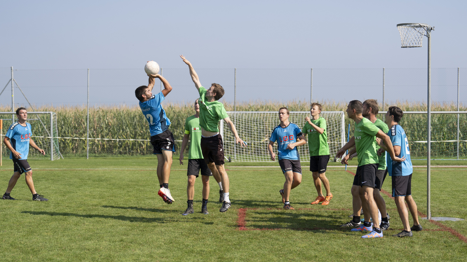 Mit Vollgas in den Korbball-Sommer
