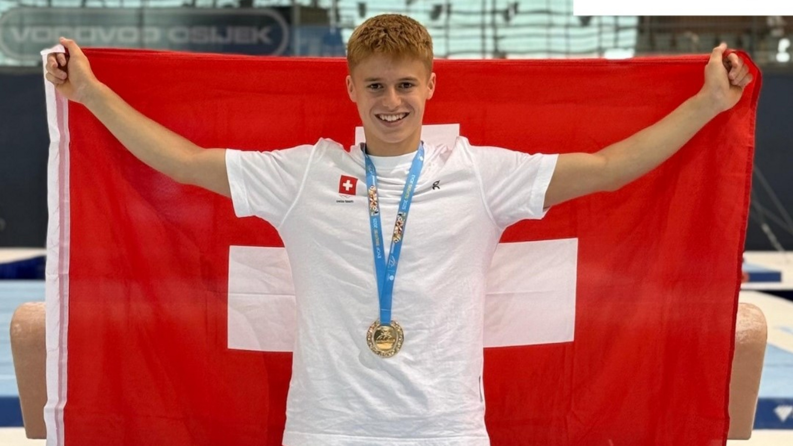 Schweizer Kunstturner glänzen weiter – mit einmal Gold und zweimal Silber