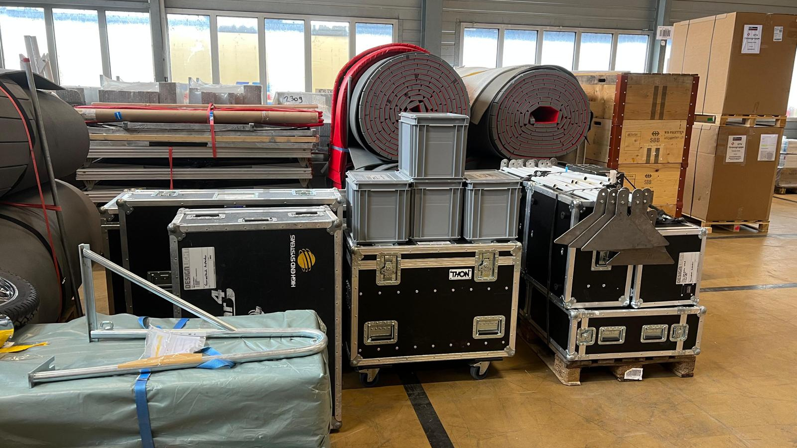 Eine Materialschlacht, die ihresgleichen sucht