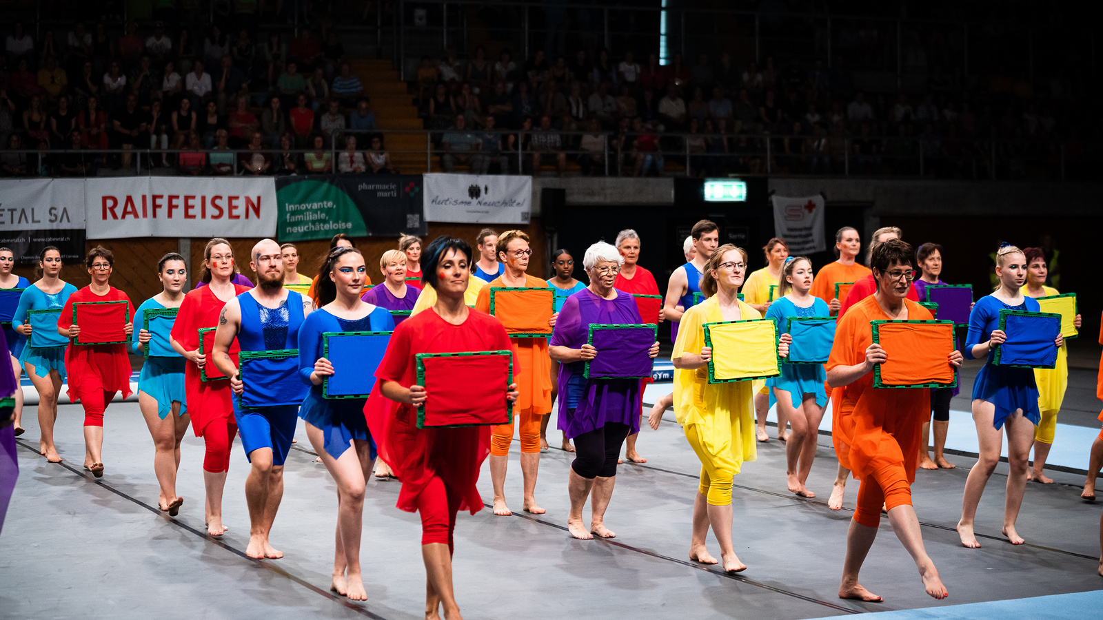 Neuchâtel, au coeur de la Gymnaestrada