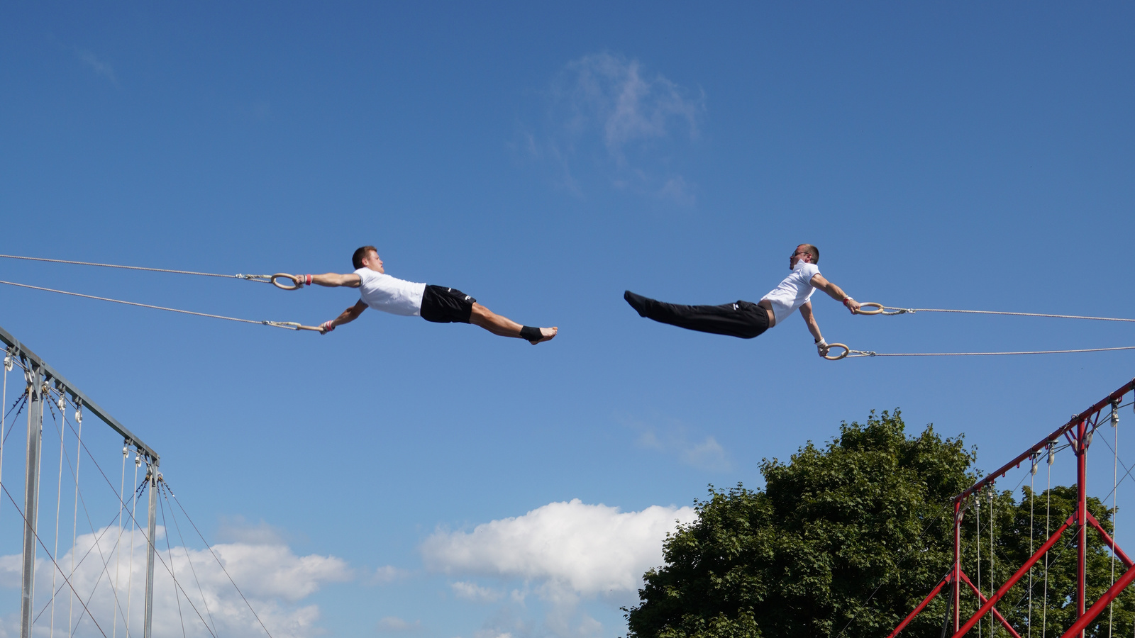 Quand les concurrents s'entraînent ensemble