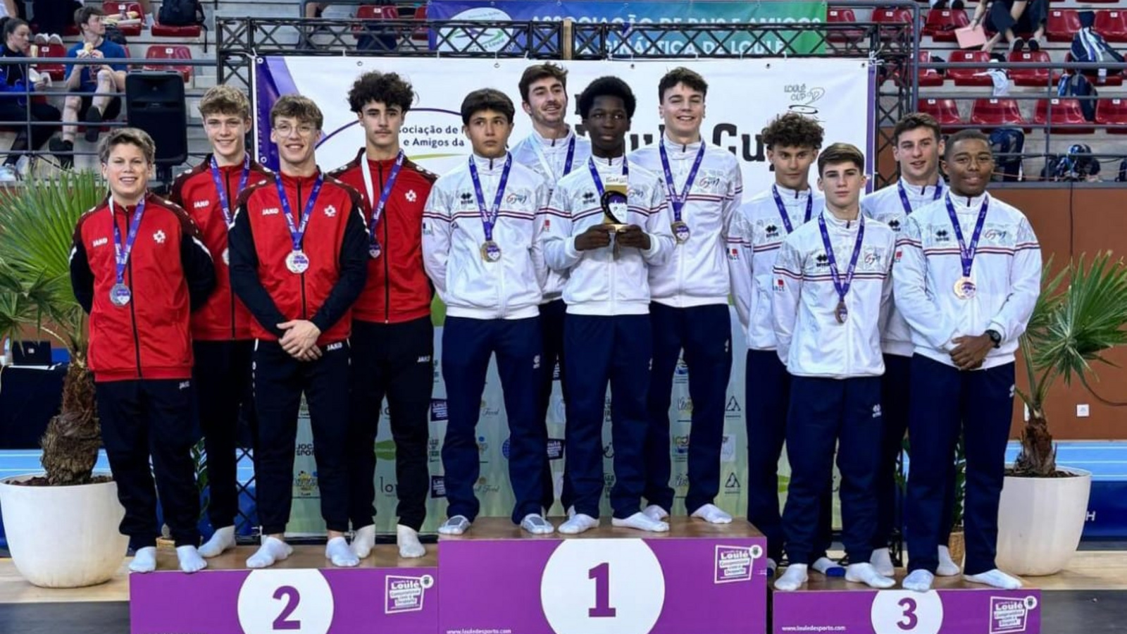 Drei Medaillen am internationalen Trampolin-Turnier in Loulé