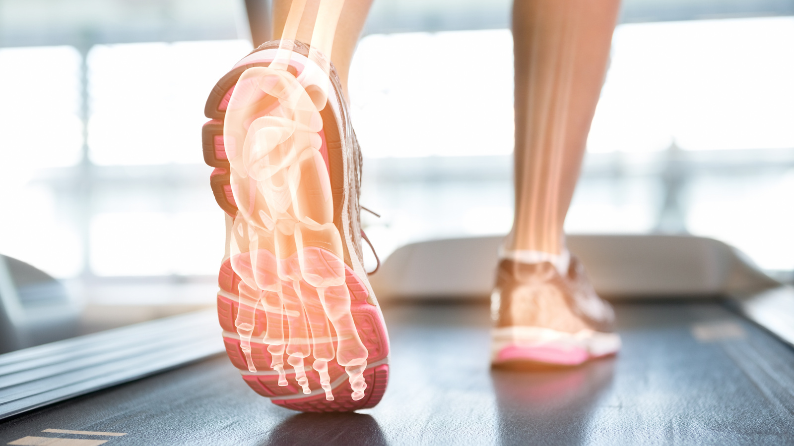 Füsse leisten Schwerarbeit