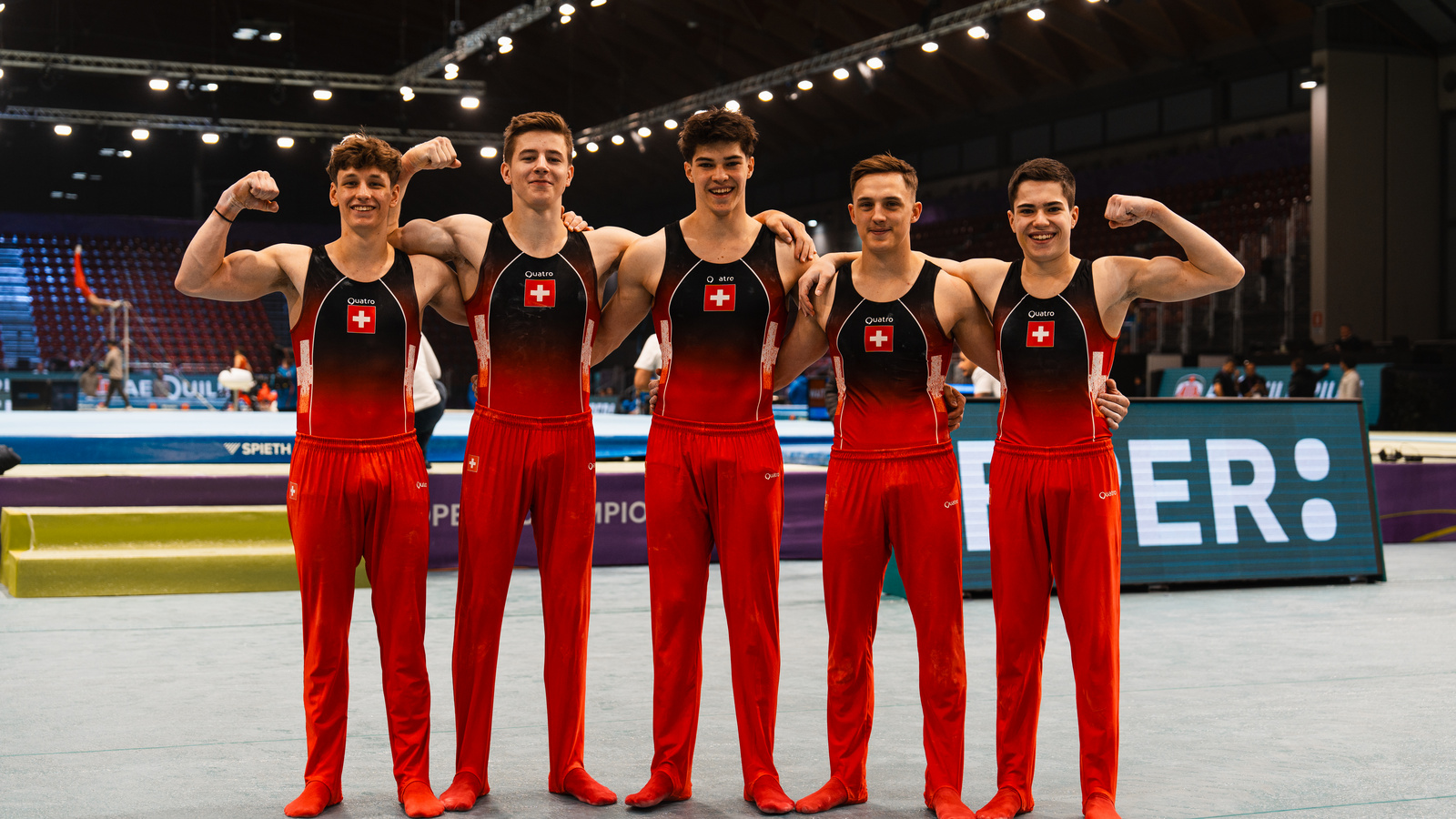 Junioren turnen an der JEM «ihr» Maxium