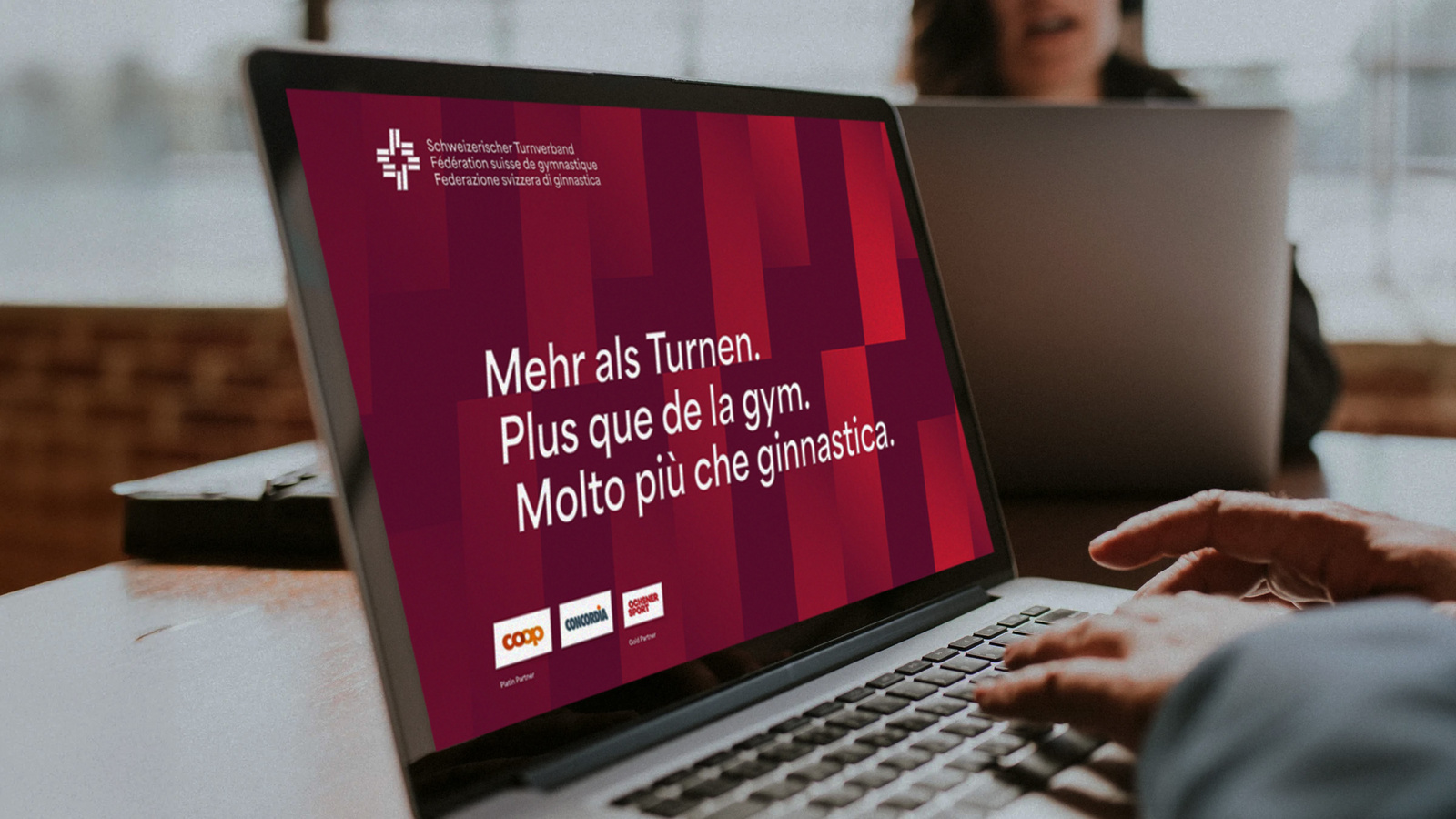 Der Schweizerische Turnverband im neuen, modernen Look