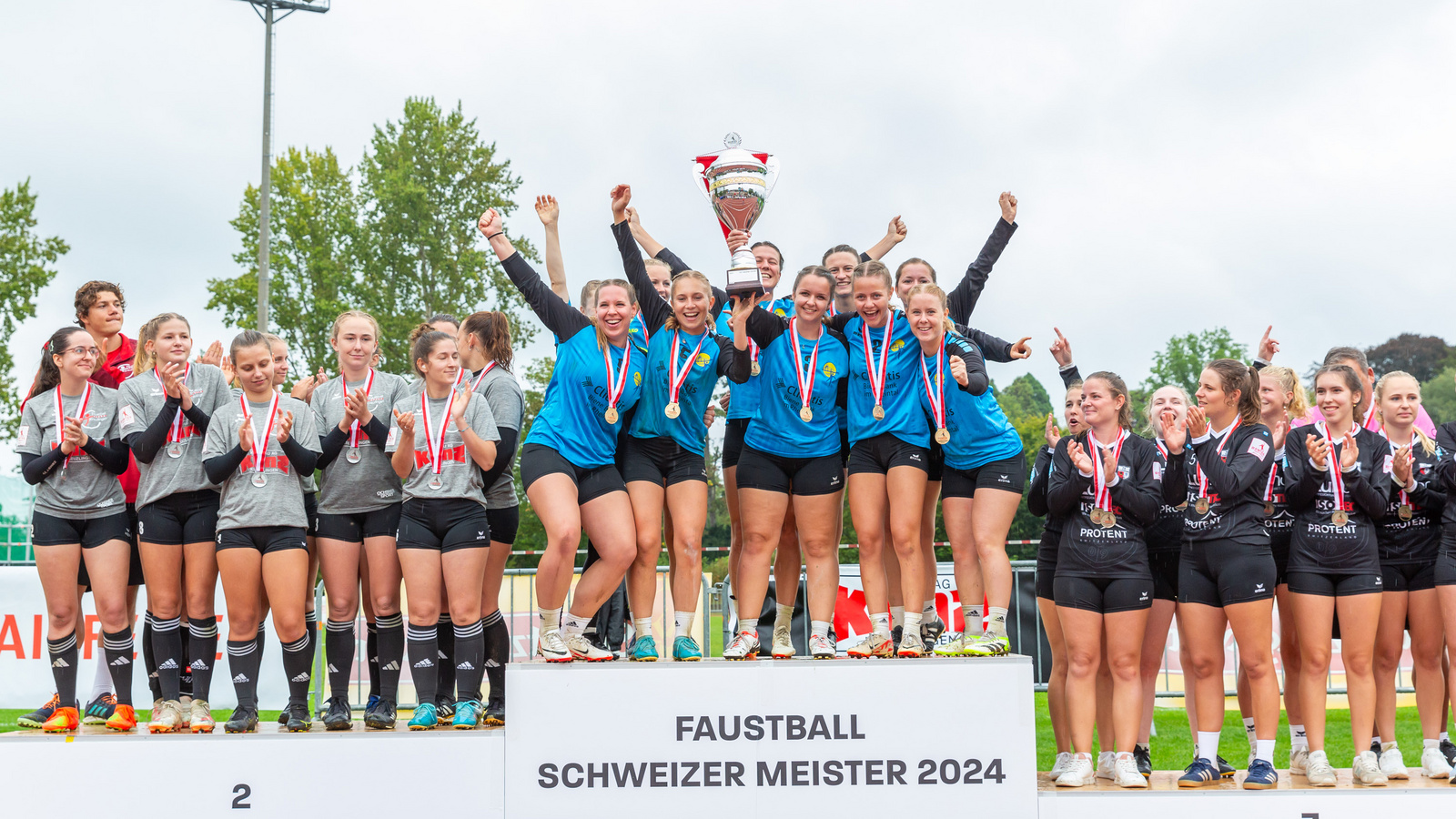 Faustball: Wigoltingen und Diepoldsau verteidigen ihre Titel