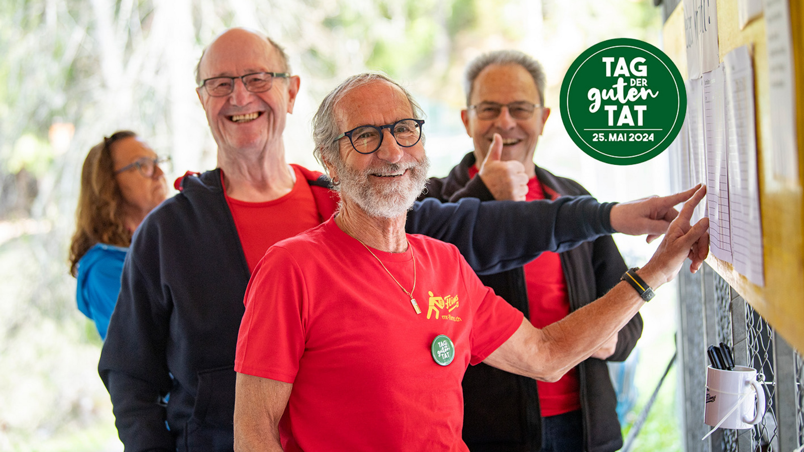 Mit dem Verein am «Tag der guten Tat» mitmachen