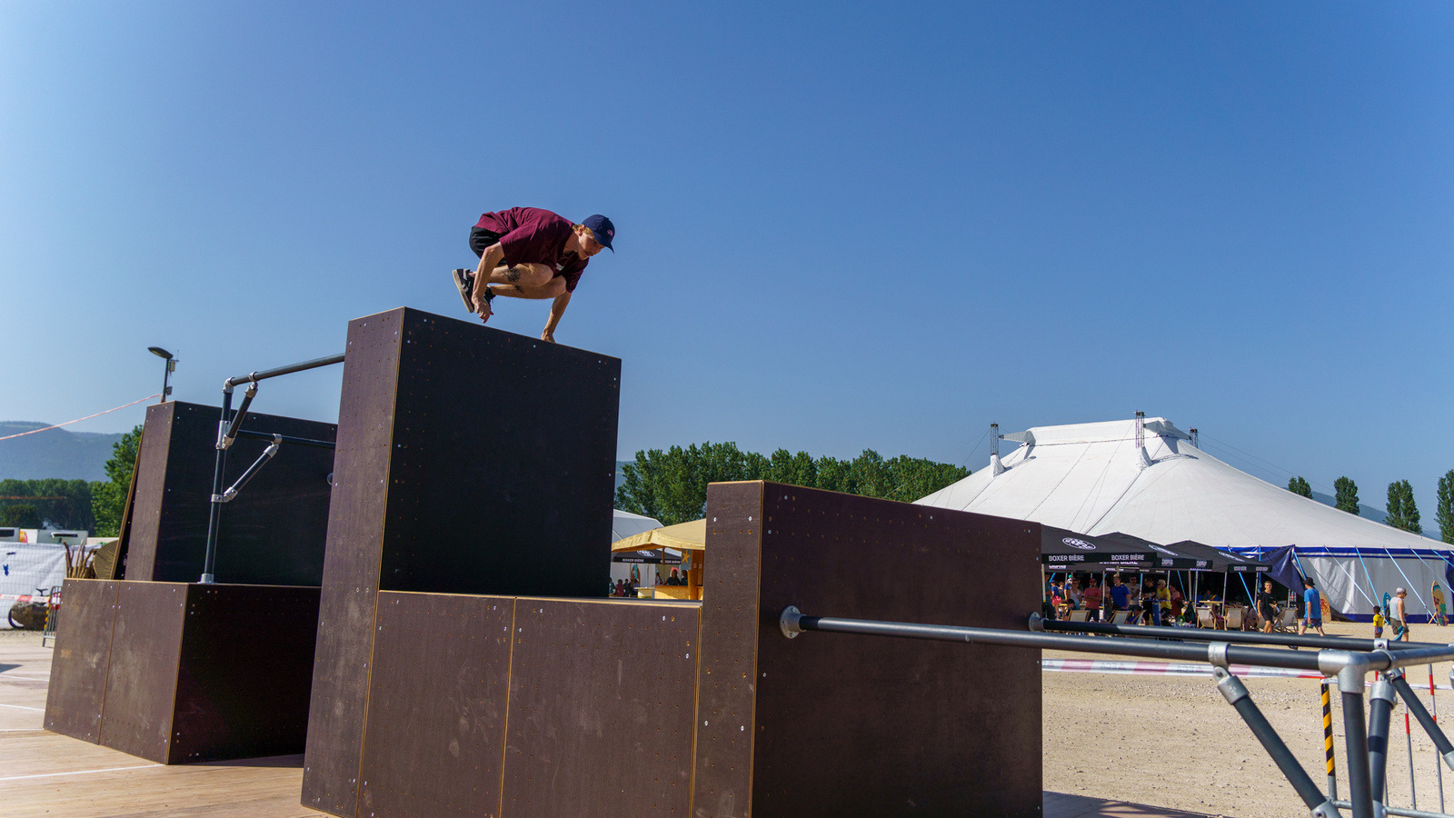 Cordt-Moller und Luong siegen an Swiss Parkour Series