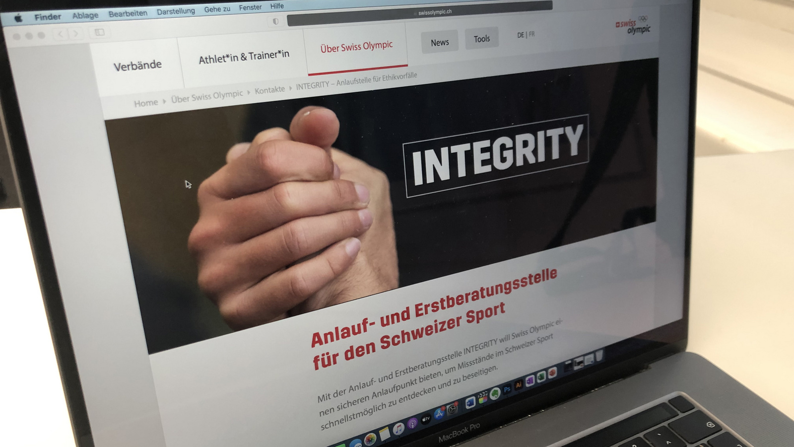 STV erfreut über die Schaffung von «Swiss Sport Integrity»