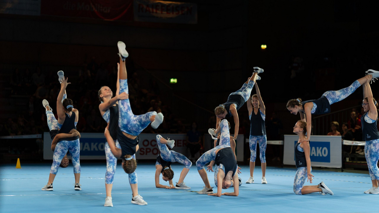 Teilnahmerekord zum Jubiläum der SM Aerobic