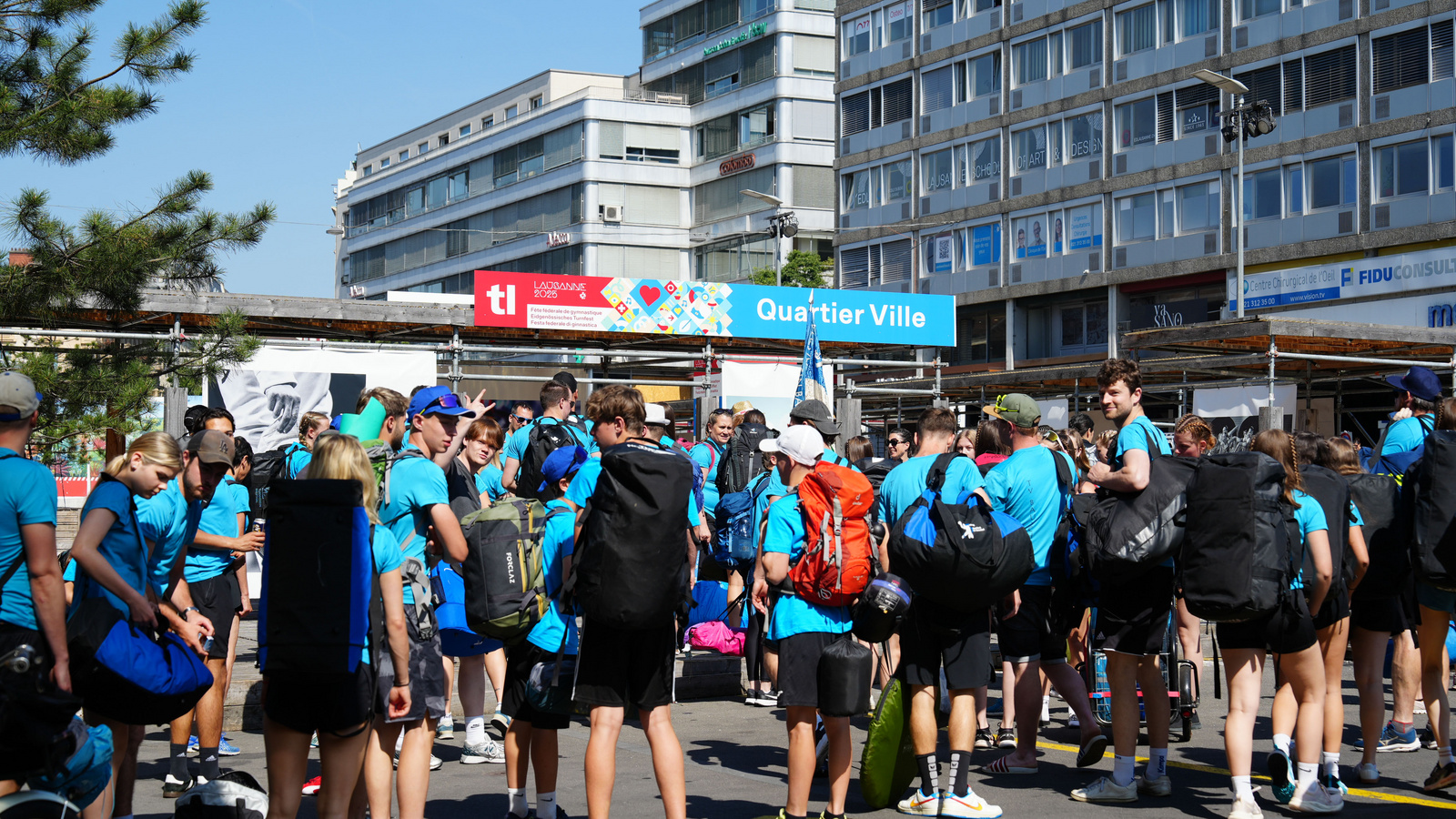 Die Schweiz rollt nach Lausanne