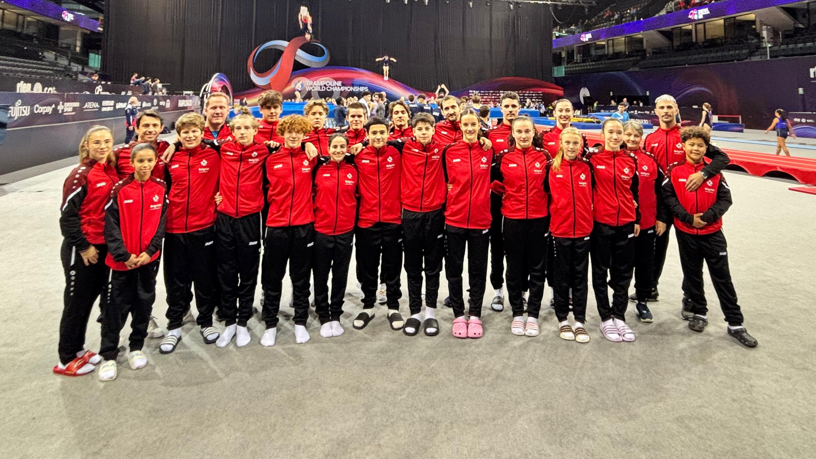 Gute Leistungen der Schweizer Trampolin-Junior*innen in Pamplona