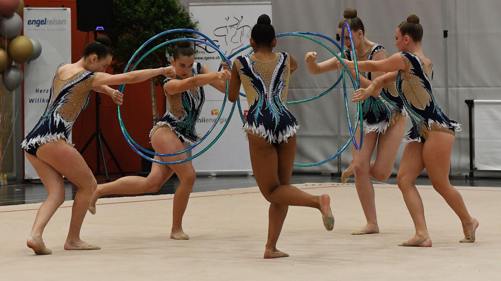 Medaillenjagd der Rhythmischen Gymnastinnen