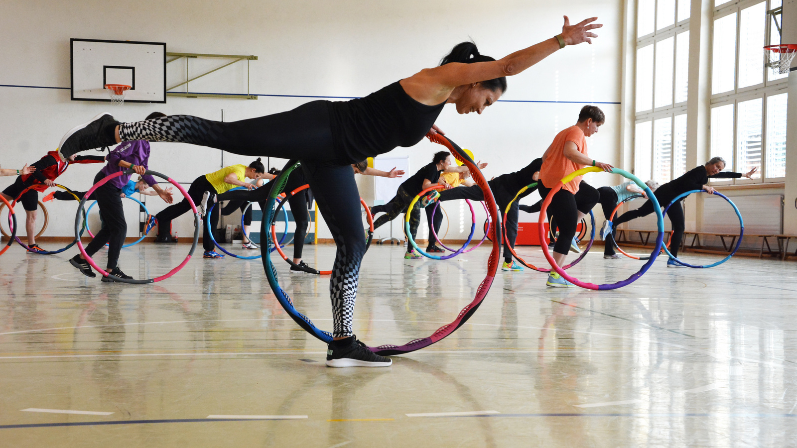 Hullern macht Spass und fit