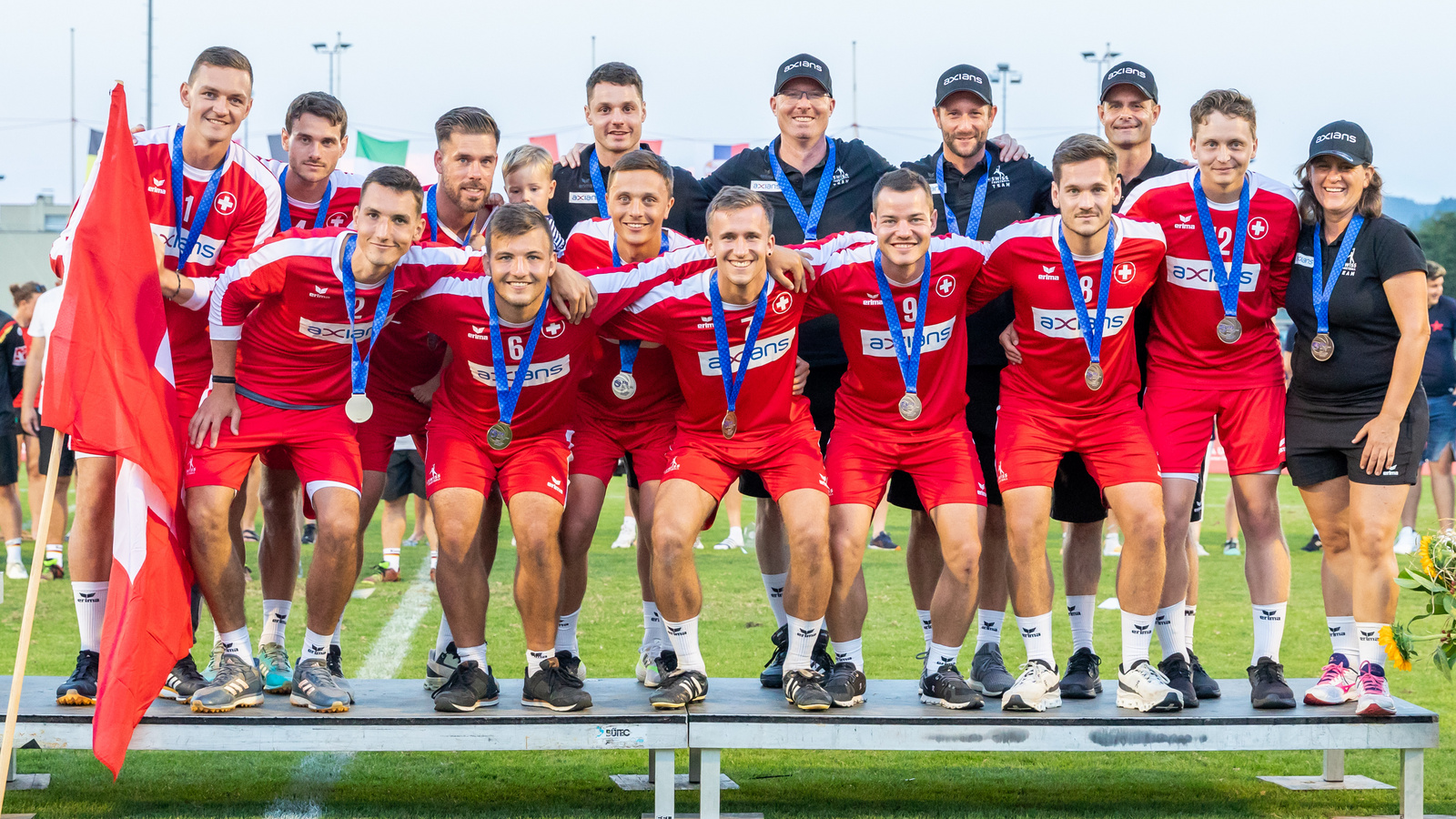 Bronze für die Schweiz an der Faustball-Europameisterschaft