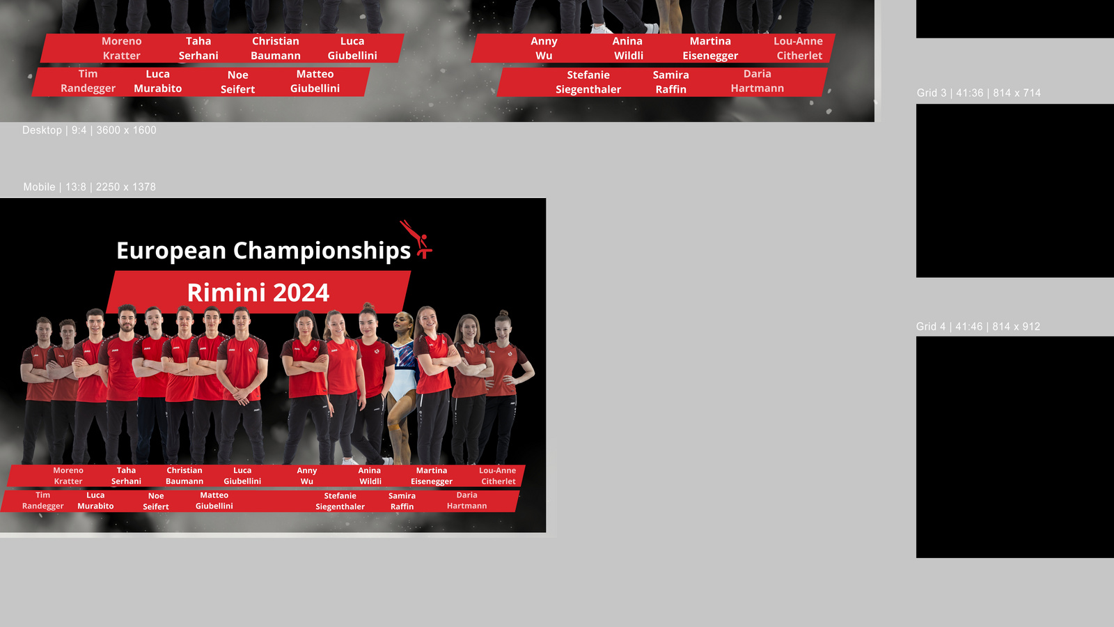 Schweizer EM-Kader für Rimini bestimmt