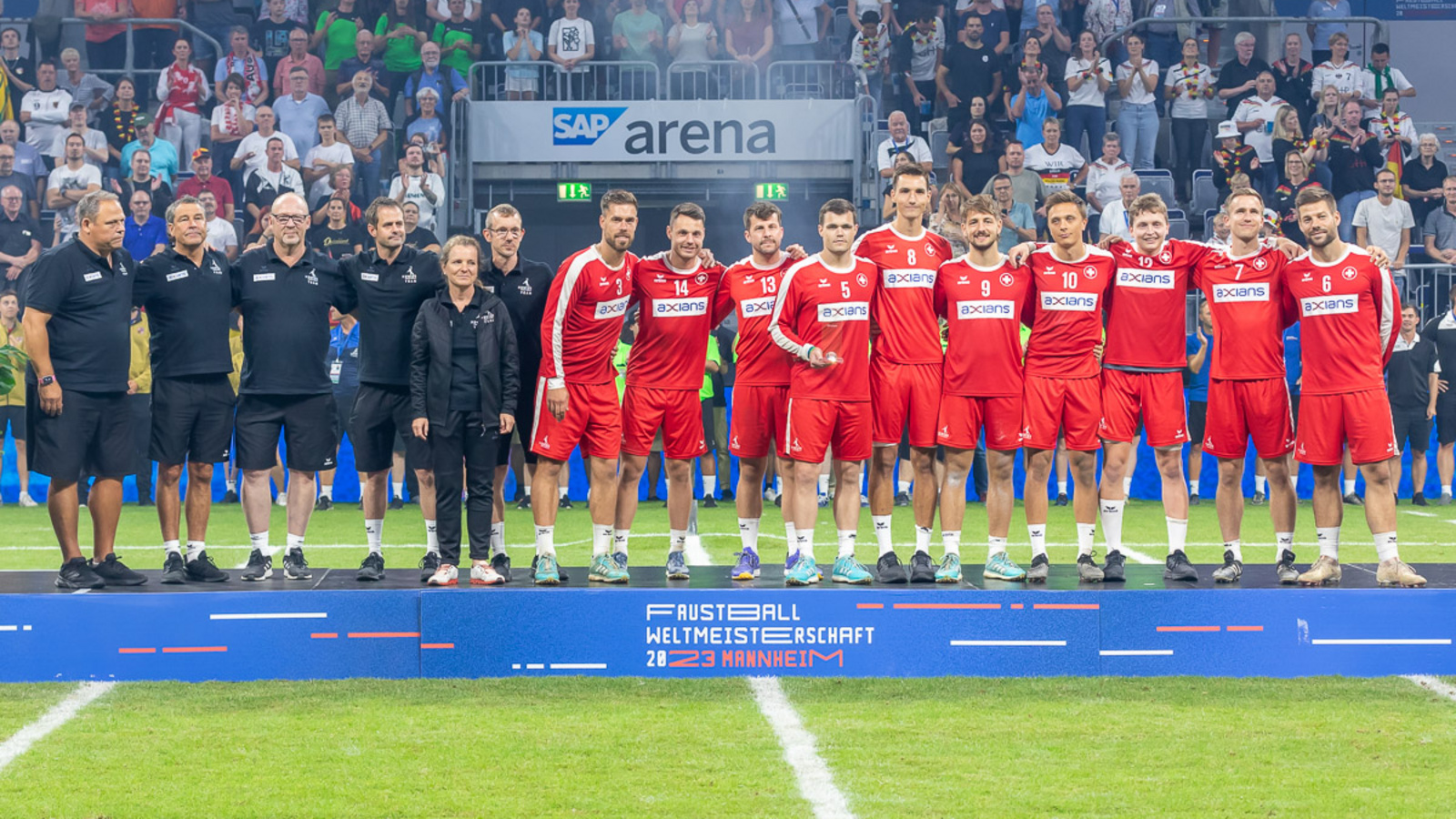 Trotz grossartigem Kampf nur Rang 4 für Faustball-Nati